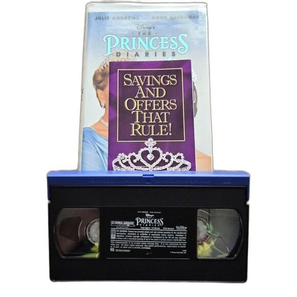 The Princess Diaries VHS (2001) – Disney Anne Hathaway & Julie Andrews - Picture 3 of 7